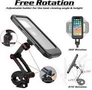 🚴♂️ GEEO Waterproof 360° Rotatable Bike Phone Holder