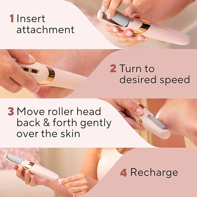Dead Skin Remover I Callus Remover For Feet I Rechargeable Pedicure Tool