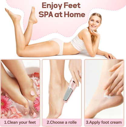 Dead Skin Remover I Callus Remover For Feet I Rechargeable Pedicure Tool