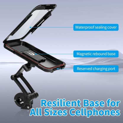 🚴‍♂️ GEEO Waterproof 360° Rotatable Bike Phone Holder